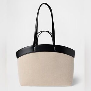 GAP East West Canvas Tote Bag NWT